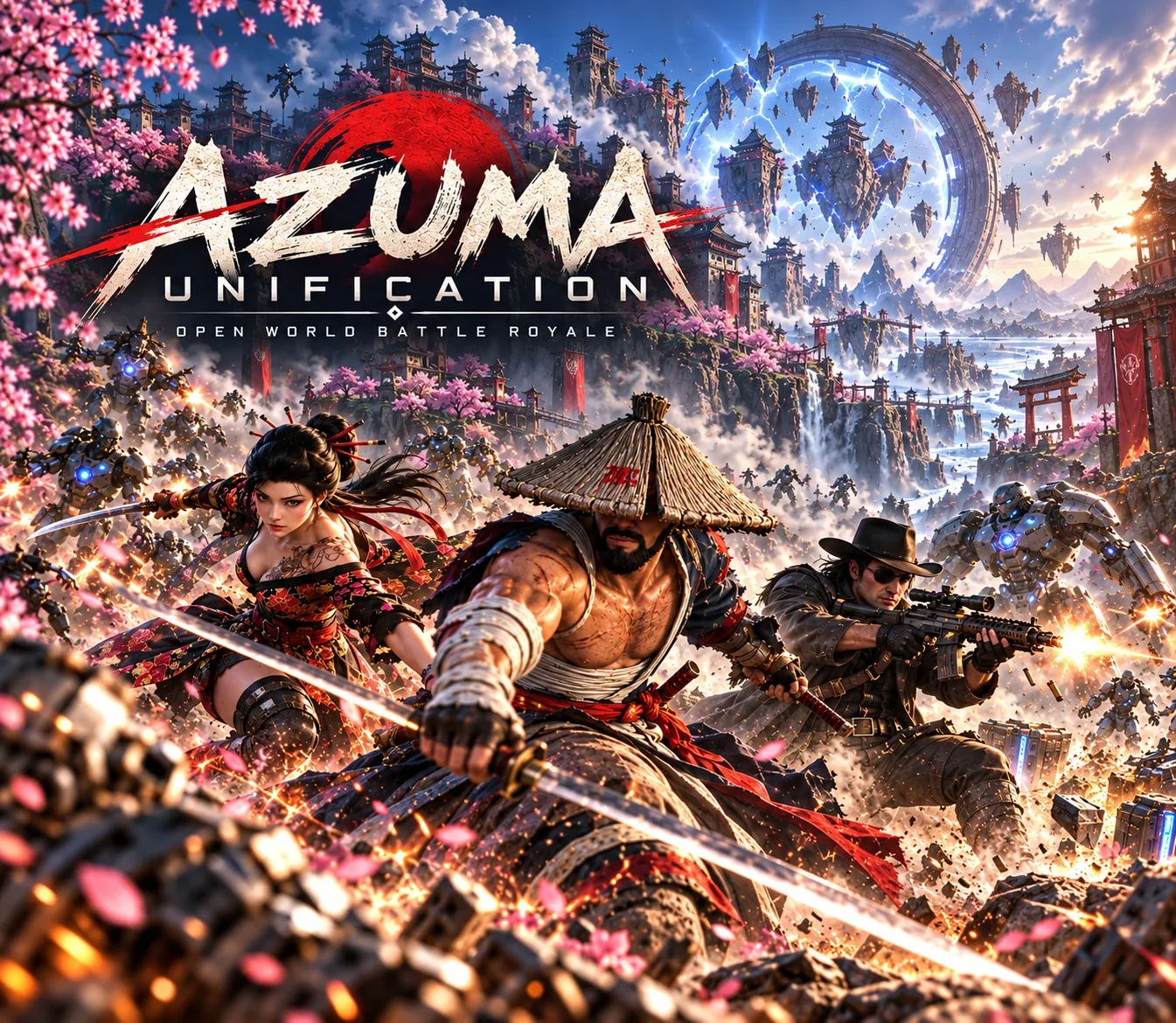 Azuma: Unification key art