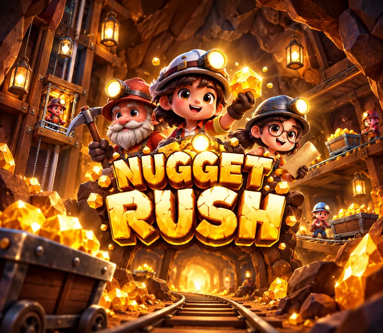 Nugget Rush key art