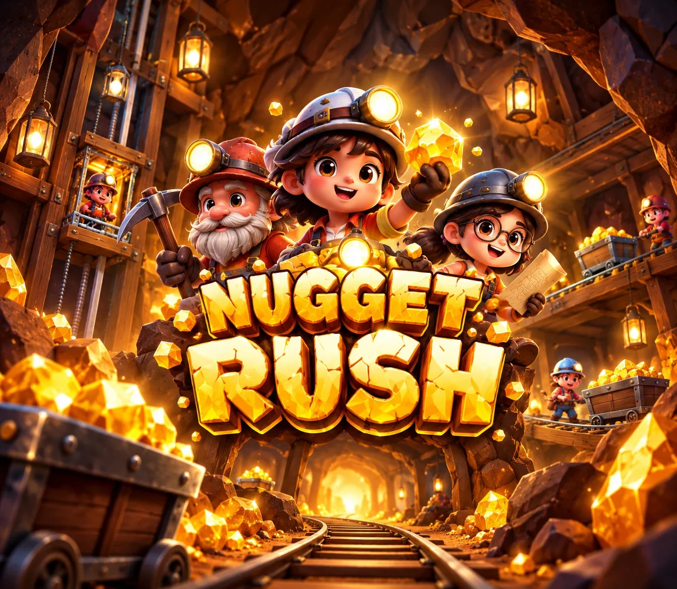 Nugget Rush key art