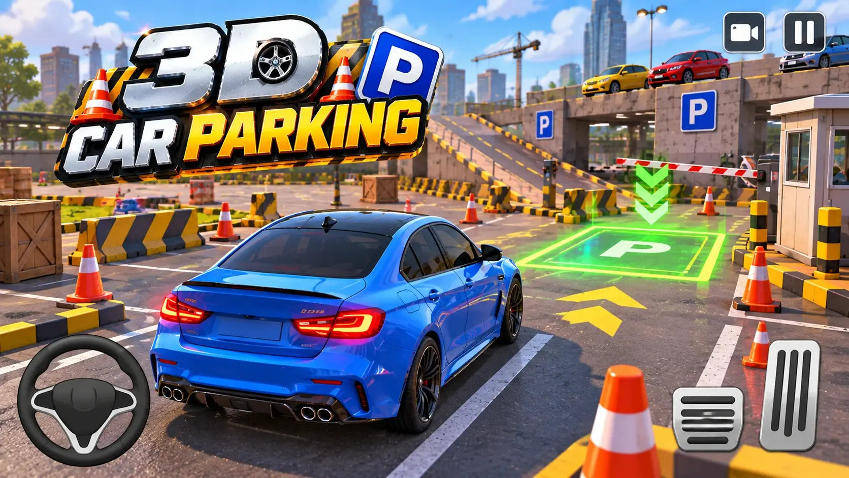 Car Parking 3D key art