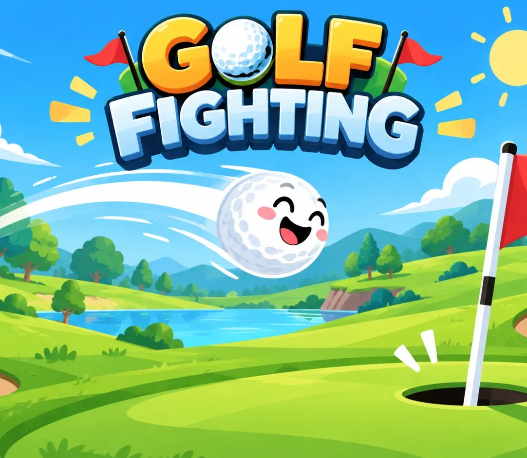 Golf Fighting key art